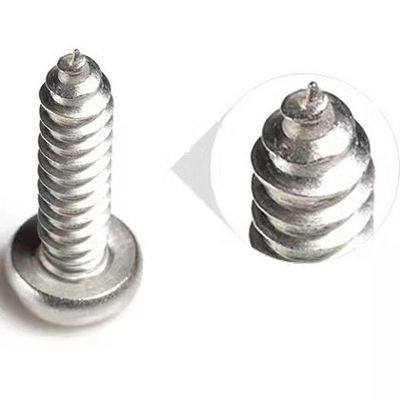 ISO Standard Pan Head Self Drilling Screws in 304 Stainless Steel with Phillips Driver