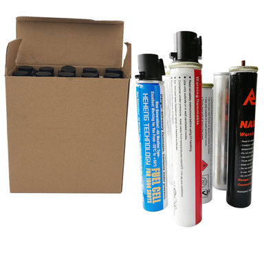 FC165 Propane Butane Gas Cylinder for GSN50 Gas Nailer 1000-1200 Shots Lasting Capacity