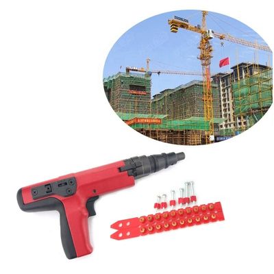 Versatile Adjustable Powder Actuated Tool for Furniture and Building Construction