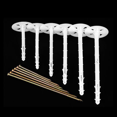 PP Plastic Insulation Anchor Wall Plug Nylon Plug with ISO Standard and Ring Shank
