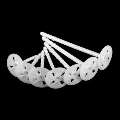 Custom Carbon Steel Screws Insulation Fixing Nail Anchors with 55mm Plastic Washer