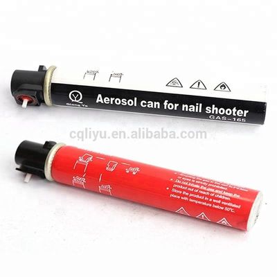 OEM Accepted Nail Gun Gas Cylinder 165mm 154mm Fuel Cell for Gas Nailer