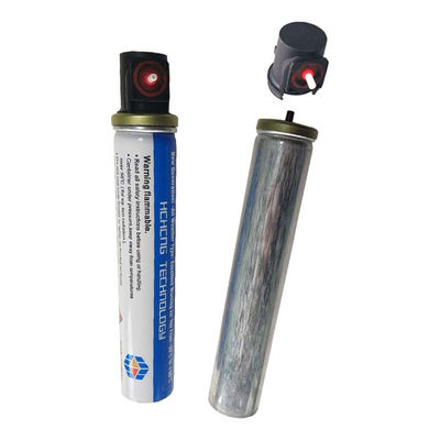 Customized Propane and Butane Fuel Cell Bottle for Cordless Nail Gun 31.5 x 165mm