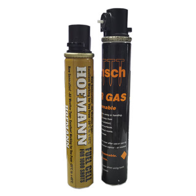 1000 Shots Qty Propane Nailer Gas Fuel Cell with 38g/75ml Capacity and Customized Design