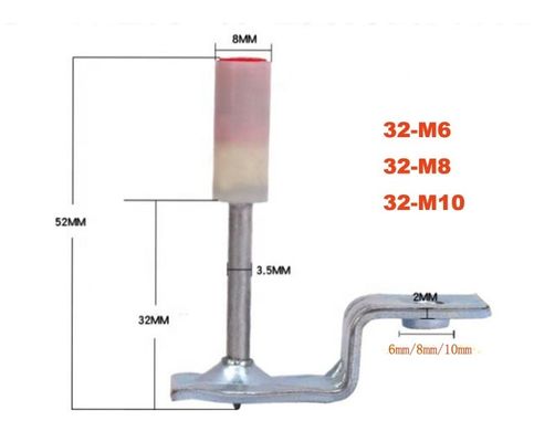 General Construction Purpose Ceiling Anchor Tool with Smooth Shank Steel Powder Nails