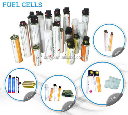 165mm Fuel Cell for Gas Concrete Nailer 1000 Shots Customized Support