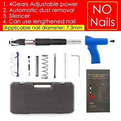 Integrated Ceiling Nails Mini Gun Nailer for 1in Nail Length Plumber Wall Fixer Tools