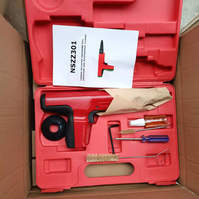 Red Steel Plate Nails for Building Construction Max Length of 3 1/2in Strong Nail Gun