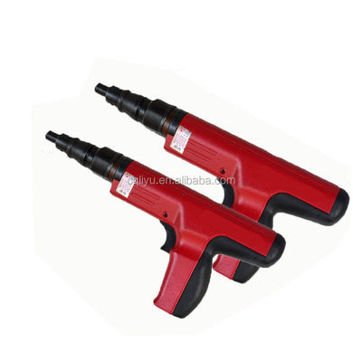 Red Manual Concrete Nail Gun for S1.27Cal 6.8*11mm Powder Loads