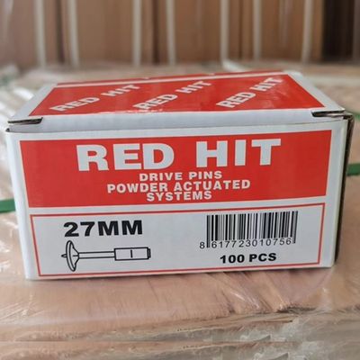 ISO Standard Double-base Powder Integrated Nail 27mm Fire Nails for Mini Ceiling Artifact