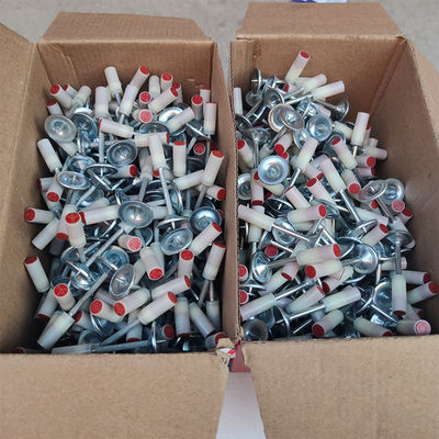 100pcs Pack Round Nails for Mini Ceiling Nail Gun 7.3mm Head Diameter 27mm Fire Nail