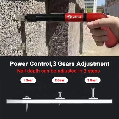 Customized Mini Ceiling Fastening Tools Shooting Fixing Mini Nailer Punch Strong Wall Concrete Nail Gun