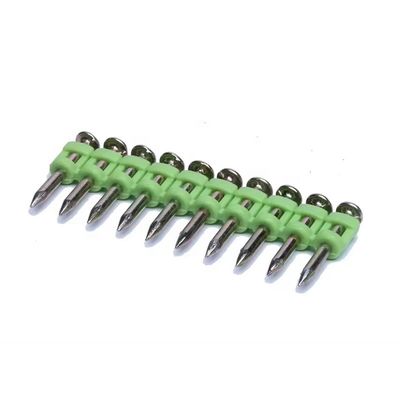 Gas Pin Nails without Gas Electro Galvanized Steel Drive Pin with Plastic Washer