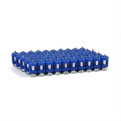 Gas Actuated Nail Gun Plastic Collated 3.0*22mm Concrete Nails with Customized Color