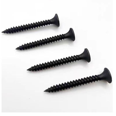 Drywall Screw Black Phosphate Coarse Fine Thread Bugle Phillips Head Andika Gypsum Screw Kuwait