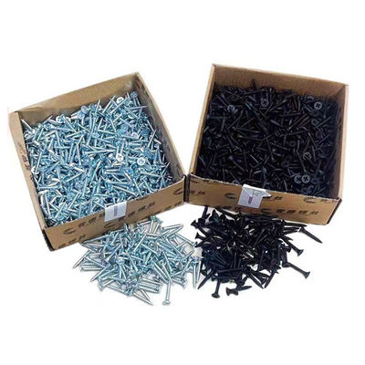 Drywall Screw Black Phosphate Coarse Fine Thread Bugle Phillips Head Andika Gypsum Screw Kuwait