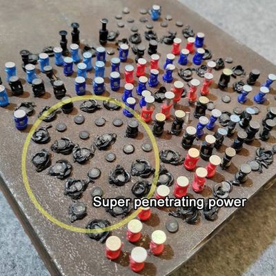 Black Finish ISO Standard Carbon Steel Flat Gas Drive Pins for Building Construction Smooth Shank Type 6.3MM