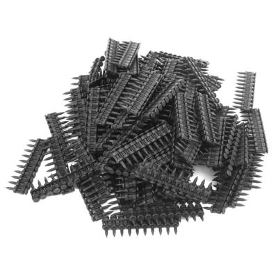 Black Finish ISO Standard Carbon Steel Flat Gas Drive Pins for Building Construction Smooth Shank Type 6.3MM