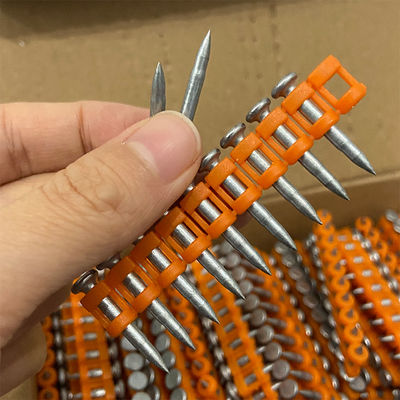 6.3mm Head Diameter 19mm 22mm Collated Concrete Nails for Building and Construction