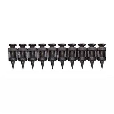Collated Strip Nails 16MM Black Finish Concrete Drive Pins for Strong Penetration