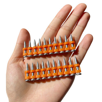 Galvanized Concrete Nails HC6 3.0*22/25/27/32/38mm Step Shank and Common Nail Cap Head