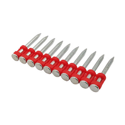 2.6/3.0*22/25/27/32/38mm Fluted Drive Pins for Russia Market Steel Concrete Nails Flat Head