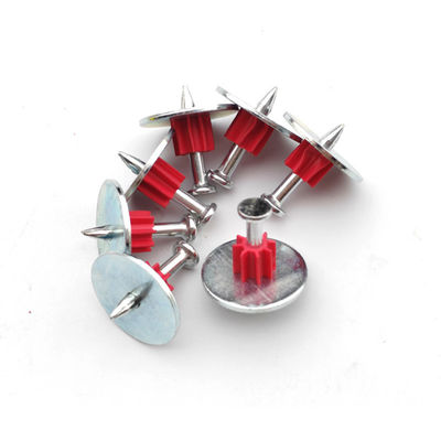 Direct Supply Power Actuated Concrete Nails with Flat Head and 25mm Washer Diameter