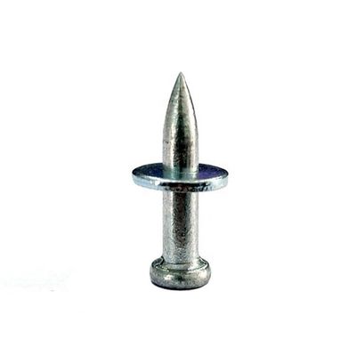 Fastening Concrete with Galvanized Flat Head Hammer Drive Pin Construction Material
