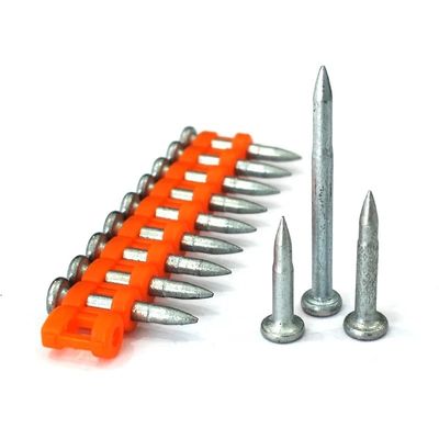 6.3mm Shake Diameter Gas Nail Gun Fastening Tool with Plastic Strip Gas Drive Pins