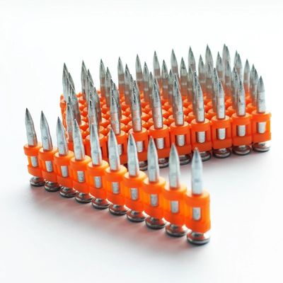 HC6 3.0*22/25/27/32/38mm Galvanized Concrete Nails with Step Shank and Bullet Point