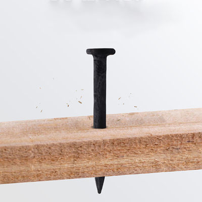 Large Stock High Strength Black Gas Nail with Flat Head Style and 60 Steel