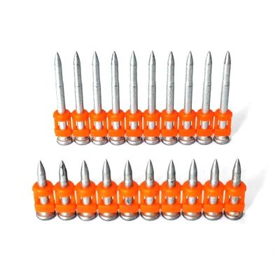 Tianjin 22mm Galvanized Steel Collated Pin Nail Gun with Flat Head and Fluted Shank