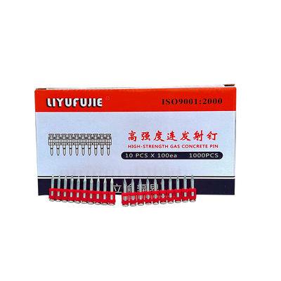 16-38mm Plastic Washer Concrete Gas Nailer Nails for Flat Head Gas Tool Battery Tool