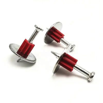 Smooth Shank .300 Head Drive Pins with 25mm Metal Washer Powder Actuated Nail Fastening System
