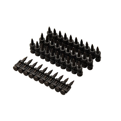 Flat Head 60 Steel Drive Pins Shooting Nail for Black Gas Collated Strip Concrete Nails