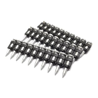 Gas Nail Gun Compatible Fluted Shank Concrete Steel Nail with Galvanized Coating