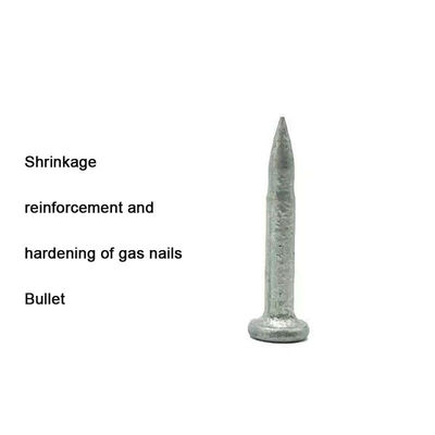 Gas Nail Gun Compatible Fluted Shank Concrete Steel Nail with Galvanized Coating