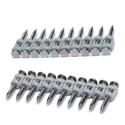 Customized Color Smooth Shank Gas Concrete Pin Collated Nails for Sturdy Construction