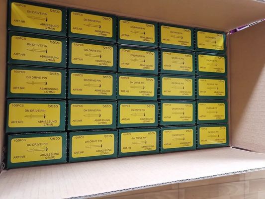 Concrete Nail YD Fasteners DN Drive Pins with High Speed Shooting and ISO Standard