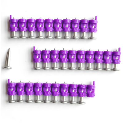 Electro Galvanized Collated 22 mm Nails for Wurth Gas Device CS-3 Durable Ring Shank