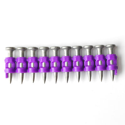 Electro Galvanized Collated 22 mm Nails for Wurth Gas Device CS-3 Durable Ring Shank