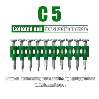 ISO Standard Gas Pin Strip Nails for Powers Max C5 Gas Nail Gun Long-Lasting