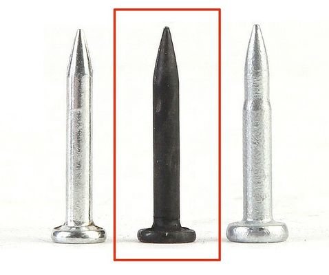 3.0mm Shank Diameter Black Tape Gas Concrete Nails for Construction 16-38mm Length