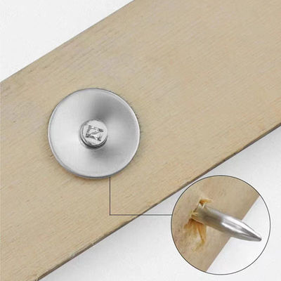 Building Construction Material Fixing High Speed PDW Pins Concrete Steel Nails with 25mm Steel Washer ISO Standard