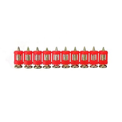 Smooth Shank Concrete Nails 3.0x16mm in Yellow Galvanized for Construction Materials