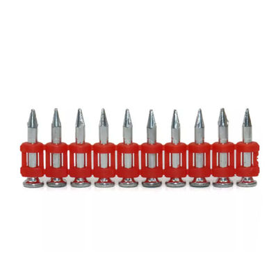 GB Standard Drive Pins for Concrete Structures 6.3mm Head Diameter Plastic Strip Nails