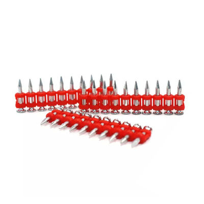 GB Standard Drive Pins for Concrete Structures 6.3mm Head Diameter Plastic Strip Nails