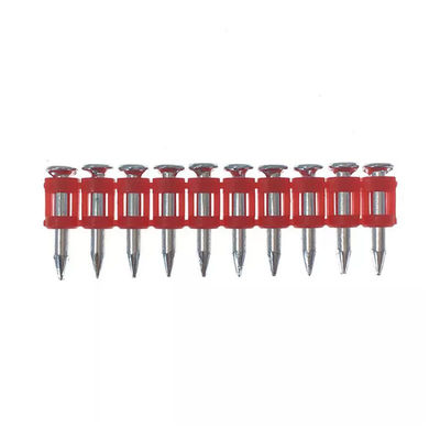 GB Standard Drive Pins for Concrete Structures 6.3mm Head Diameter Plastic Strip Nails