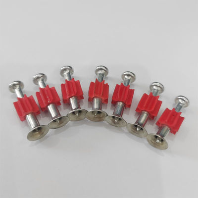 Manual Power Actuated Nail Gun Concrete Nails with Flat Head Style and Hardness Steel