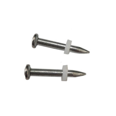 High Hardness Steel Shooting Nails with 3.7mm Shank Diameter and Plastic Washers